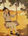 Picture of A CHILDS BOOK OF OLD VERSES 1910 - ON THE SWING