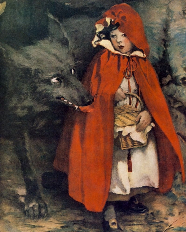 Picture of A CHILDS BOOK OF STORIES 1911 - LITTLE RED RIDING HOOD