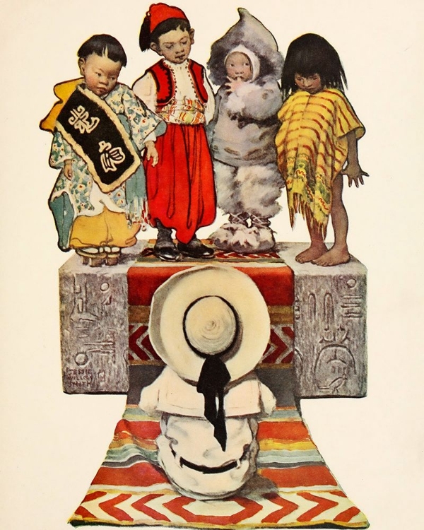 Picture of A CHILDS GARDEN OF VERSES 1905 - CHILDREN FROM THE CONTINENTS