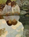 Picture of A CHILDS GARDEN OF VERSES 1905 - REFLECTION