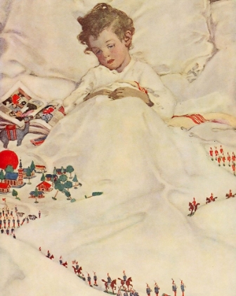 Picture of A CHILDS GARDEN OF VERSES 1905 - SICK DAY