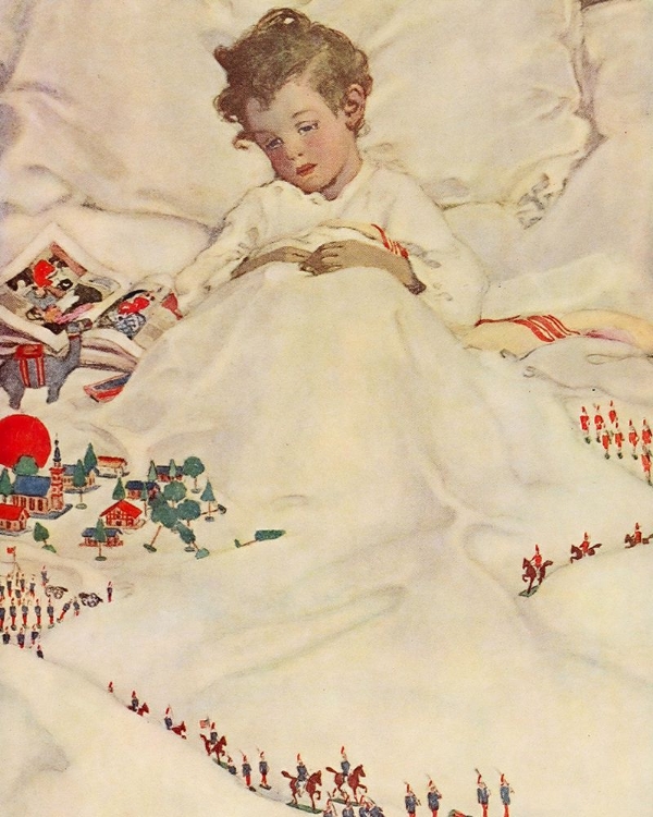 Picture of A CHILDS GARDEN OF VERSES 1905 - SICK DAY