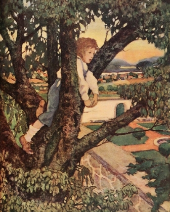 Picture of A CHILDS GARDEN OF VERSES 1905 - VIEW FROM THE TREE
