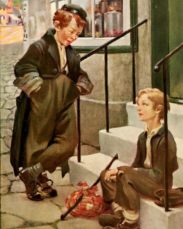 Picture of DICKENSS CHILDREN 1912 - OLIVER AND ARTFUL DODGER