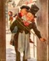 Picture of DICKENSS CHILDREN 1912 - TINY TIM AND BOB CRATCHIT