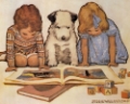 Picture of GOOD HOUSEKEEPING - READING WITH DOGGY
