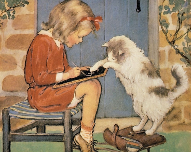 Picture of GOOD HOUSEKEEPING - SCHOOLWORK WITH KITTY