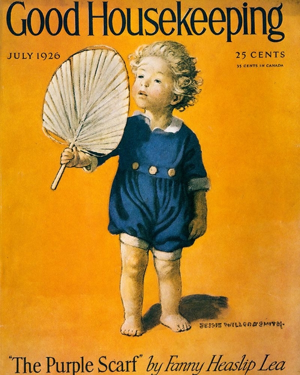 Picture of GOOD HOUSEKEEPING - CHILD WITH FAN