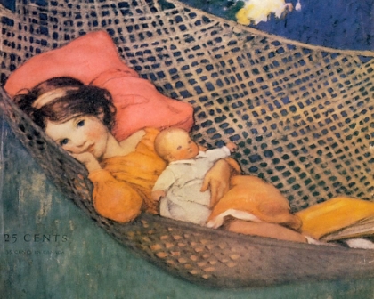 Picture of GOOD HOUSEKEEPING - RELAXING IN HAMMOCK