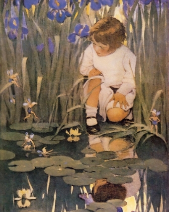 Picture of MCCLURES 1909 - A CHILDS WORLD, THE FAIRY POOL