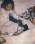 Picture of THE BOOK OF THE CHILD 1902 - STOCKING ON CHRISTMAS MORNING