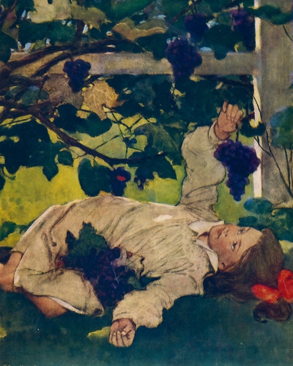 Picture of THE EVERYDAY FAIRY BOOK 1915 - IN THE SHADE OF THE TREE