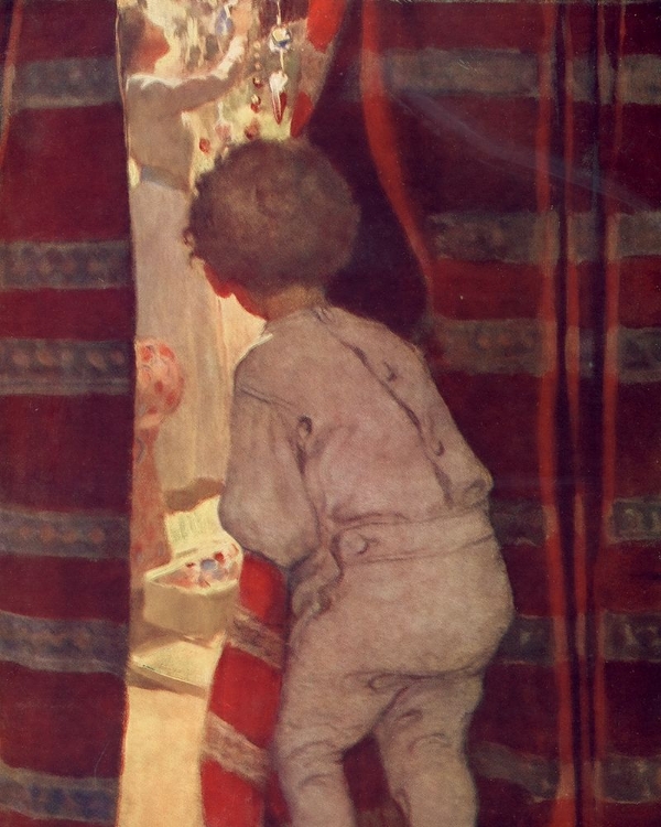 Picture of THE EVERYDAY FAIRY BOOK 1915 - WAITING FOR SANTA
