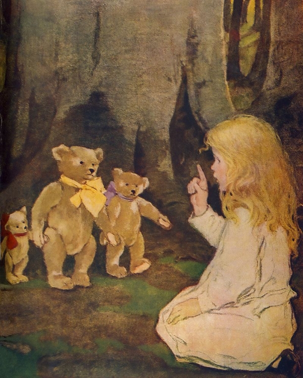 Picture of THE NOW-A-DAYS FAIRY BOOK 1911 - THE THREE BEARS