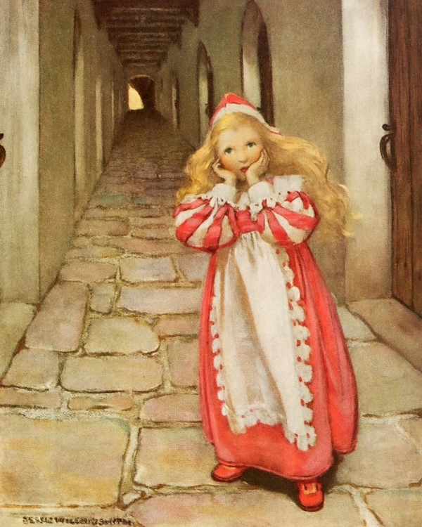 Picture of THE PRINCESS AND THE GOBLIN 1920 - SHE BEGAN TO BE AFRAID