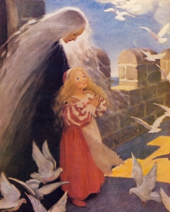 Picture of THE PRINCESS AND THE GOBLIN 1920 - SHE CLAPPED HER HANDS WITH DELIGHT