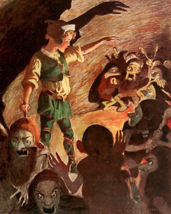 Picture of THE PRINCESS AND THE GOBLIN 1920 - THE GOBLINS FELL BACK