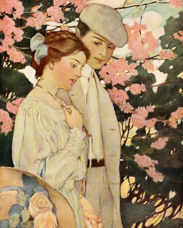 Picture of THE SEVEN AGES OF CHILDHOOD 1909 - LOVERS