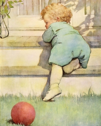 Picture of THE SEVEN AGES OF CHILDHOOD 1909 - THE TODDLING BABY BOY