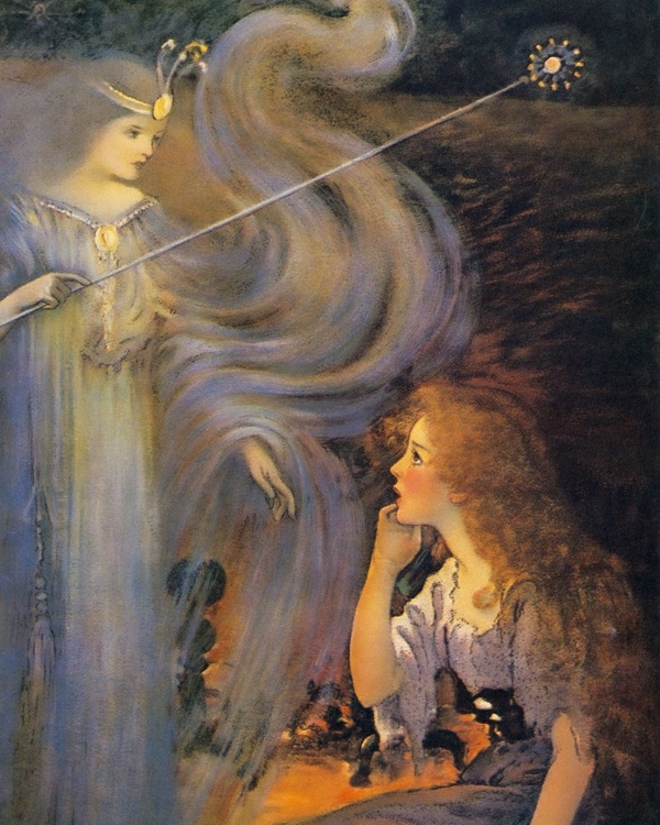 Picture of THE SWIFTS PREMIUM FAIRY CALANDER 1916 - CINDERELLA AND THE GLASS SLIPPER