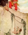 Picture of THE WATER BABIES 1916 - TOM ENTANGLED IN THE NET