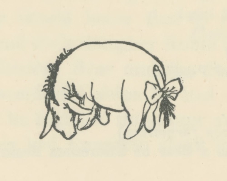 Picture of WINNIE-THE-POOH 1926 - AN INVITATION FOR EEYORE
