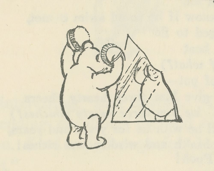 Picture of WINNIE-THE-POOH 1926 - ANXIOUS POOH