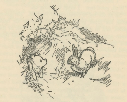 Picture of WINNIE-THE-POOH 1926 - ARE YOU STUCK