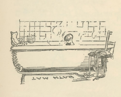 Picture of WINNIE-THE-POOH 1926 - BATH TIME