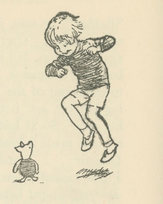 Picture of WINNIE-THE-POOH 1926 - CHRISTOPHER ROBIN BEGAN TO LAUGH