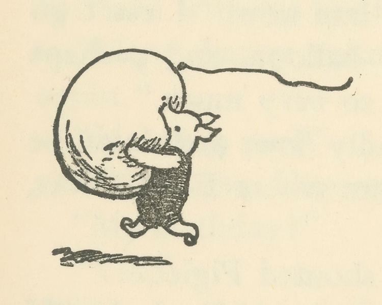 Picture of WINNIE-THE-POOH 1926 - EEYORES BALLOON
