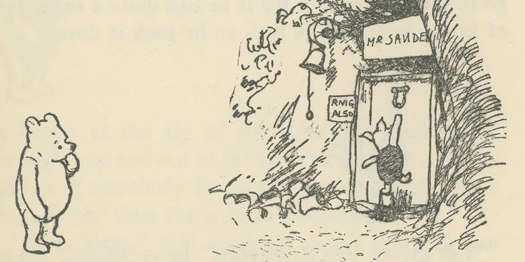 Picture of WINNIE-THE-POOH 1926 - HALLO PIGLET