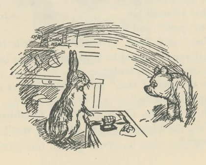 Picture of WINNIE-THE-POOH 1926 - HALLO RABBIT
