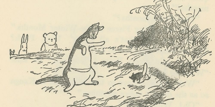 Picture of WINNIE-THE-POOH 1926 - HALLO ROO