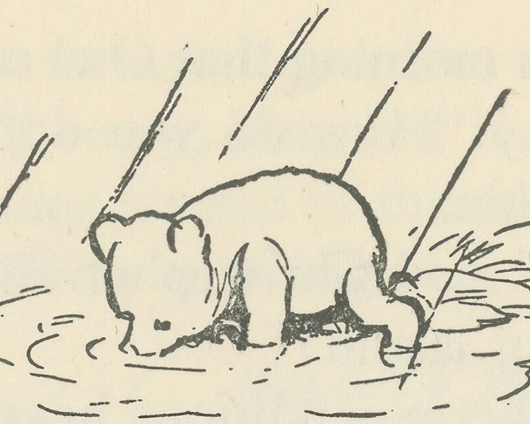 Picture of WINNIE-THE-POOH 1926 - HERE I AM