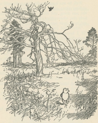 Picture of WINNIE-THE-POOH 1926 - HUMMING PROUDLY TO HIMSELF