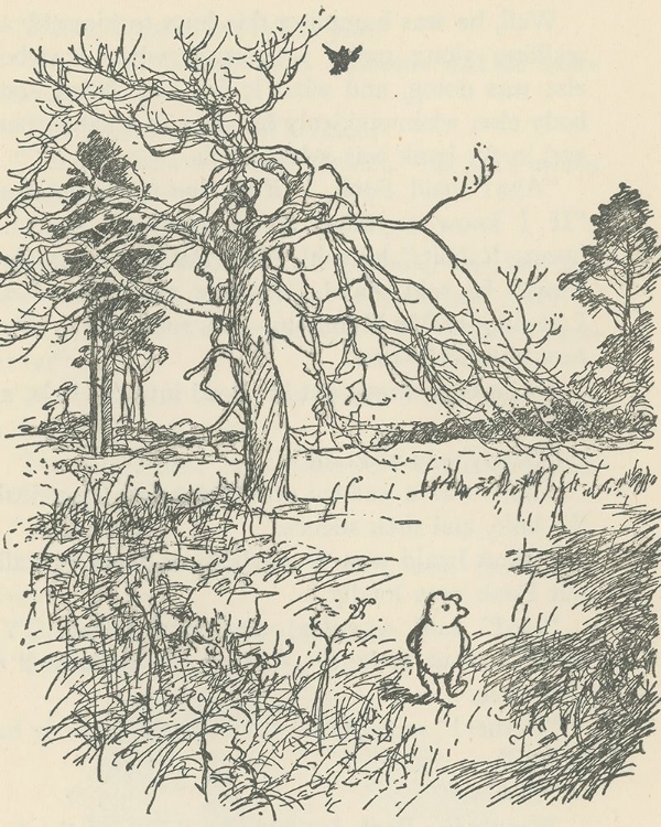 Picture of WINNIE-THE-POOH 1926 - HUMMING PROUDLY TO HIMSELF