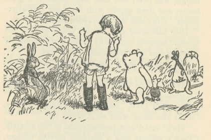 Picture of WINNIE-THE-POOH 1926 - HUSH