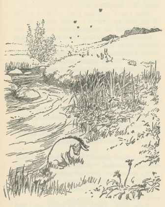 Picture of WINNIE-THE-POOH 1926 - MY TAILS GETTING COLD