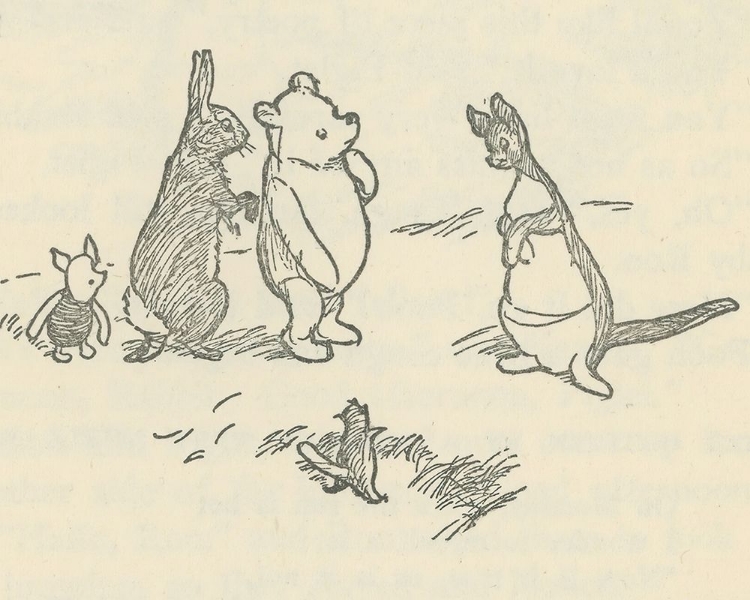Picture of WINNIE-THE-POOH 1926 - NOW ROO DEAR