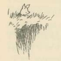 Picture of WINNIE-THE-POOH 1926 - PIGLET PEEPING CAUTIOUSLY