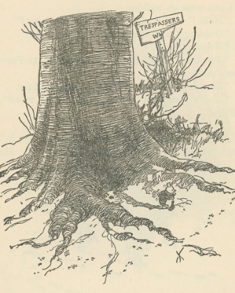 Picture of WINNIE-THE-POOH 1926 - PIGLET BRUSHING SNOW