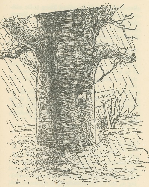 Picture of WINNIE-THE-POOH 1926 - PIGLETS HOUSE