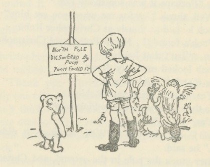 Picture of WINNIE-THE-POOH 1926 - POOH FOUND IT