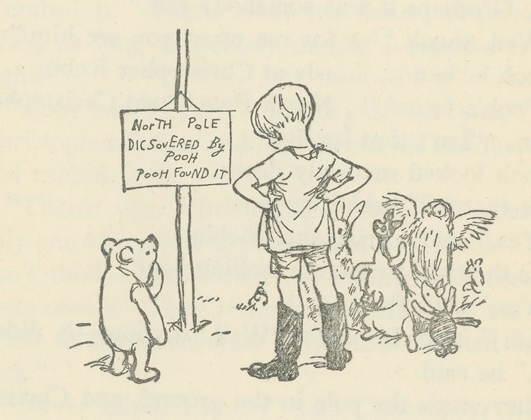 Picture of WINNIE-THE-POOH 1926 - POOH FOUND IT