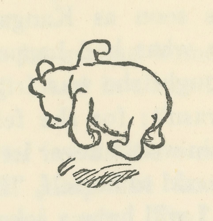 Picture of WINNIE-THE-POOH 1926 - PRACTICING JUMPS II