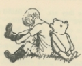 Picture of WINNIE-THE-POOH 1926 - PULLING ON THE BIG BOOTS