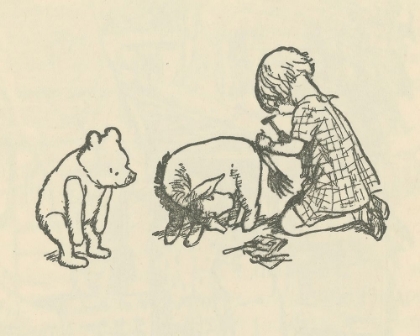 Picture of WINNIE-THE-POOH 1926 - THE TAIL RETURNED