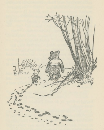 Picture of WINNIE-THE-POOH 1926 - TRACKING A WOOZLE