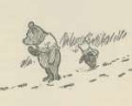 Picture of WINNIE-THE-POOH 1926 - TRACKS IN THE SNOW
